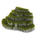 VOCOSTE アクアリウム風景山 人工 水生岩石 水槽テラリウム装飾用 グレー グリーン 13x7x6 cm