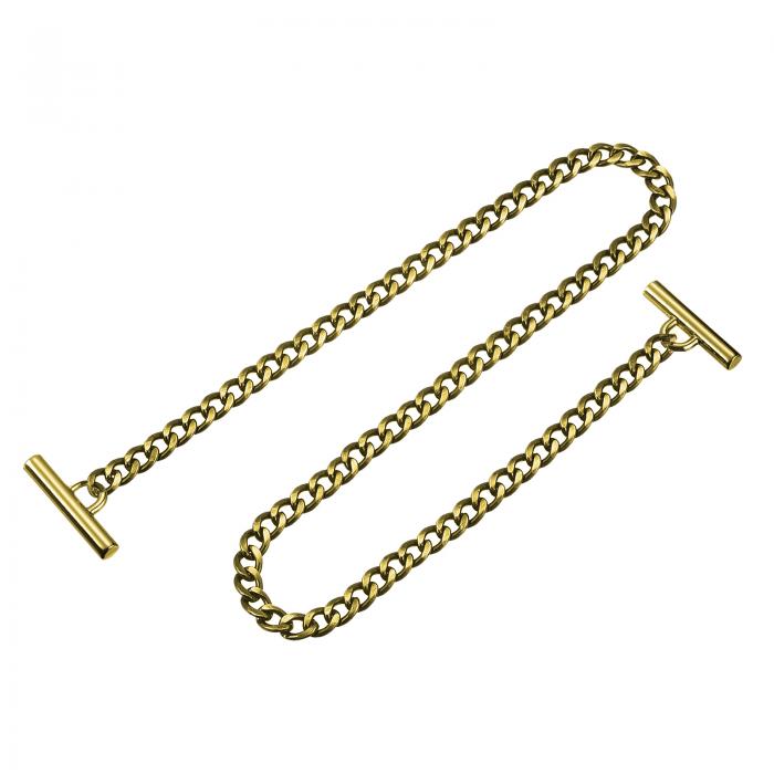 uxcell アイアンフラットチェーンストラップ 1000 mm ハンドバッグチェーンアクセサリー 財布チェーン..