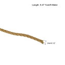 uxcell レザーコード 5 M 3 mm直径 PU 編みこみ スレッドストリング 財布 ハンドバッグ 靴ひも DIY工芸品 ブレスレット作り用 ブロンズトー...