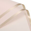 uxcell ゴールドエッジフラワーラッピングペーパー 58 cm x 58 cm 防水 花屋ブーケ用品 DIY クラフト ギフト/ギフトボックス包装用 20枚...