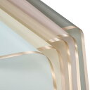 uxcell ゴールドエッジフラワーラッピングペーパー 58 cm x 58 cm 防水 花屋ブーケ用品 DIY クラフト ギフト/ギフトボックス包装用 25枚...