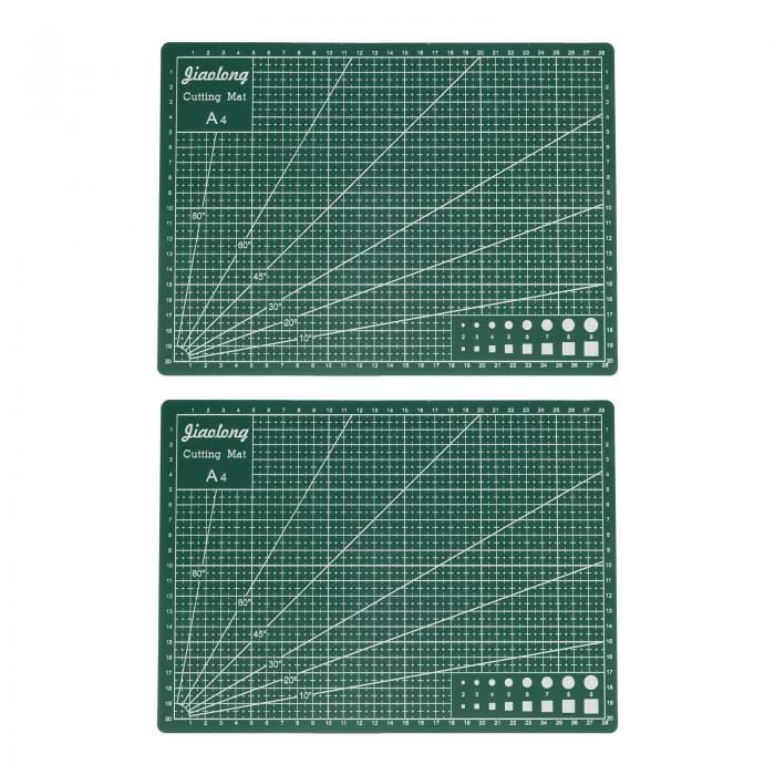 uxcell A4セルフヒーリングカッティングマット 300x220 mm 両面クラフト カッティングボード DIYアート..