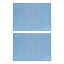uxcell A4セルフヒーリングカッティングマット 300x220 mm 両面クラフト カッティングボード DIYアートワーク裁縫用 ブルー 2個