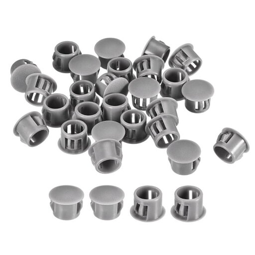 uxcell プラスチックホールプラグ フラッシュタイプ パネルラウンド スナップインファスナー ノックアウトロッキングプラグ 家具インサートエンドキャップパネル用 グレー 12 mm 36個 uxcell プラスチックホールプラグ フラッシュタイプ パネルラウンド スナップインファスナー ノックアウトロッキングプラグ 家具インサートエンドキャップパネル用 グレー 12 mm 36個