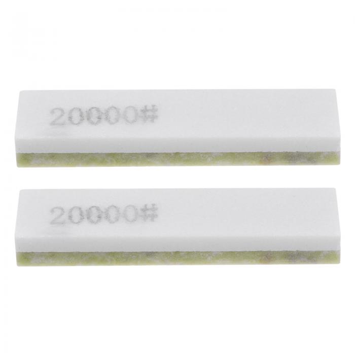 uxcell 2個セットのナイフ用研ぎ石10000/20000グリット長方形ナイフ用研ぎ石研ぎ石ナイフ用はさみキッ..