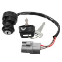 uxcell イグニッション キー スイッチ オートバイ Yam ahaに対応 Big Bear 400 2009-2012 5KM-82510-00-00 1...