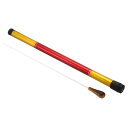 PATIKIL 39 cm 音楽指揮バトン オーケストラバトン 樹脂ハンドル ケース付き 歌唱リーダー 音楽監督用 イェロー
