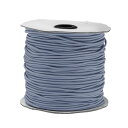 PATIKIL 弾性コード ヘビーストレッチストリングロープ 2.5 mm 100 M DIY縫製 フックストラップキャンプ タイダウンストラップ用 グレー(4)