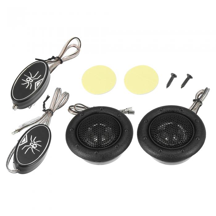 ACROPIX 車 スピーカー ツイーター 高周波ステレオツイーターラウンドスピーカー カートラックオーディ..