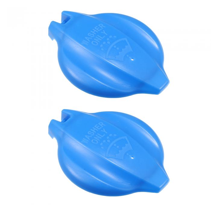 ACROPIX フロントガラスウォッシャー液リザーバーボトルキャップカバー Kiaに対応 Cad enzaに対応 ブルー 2個