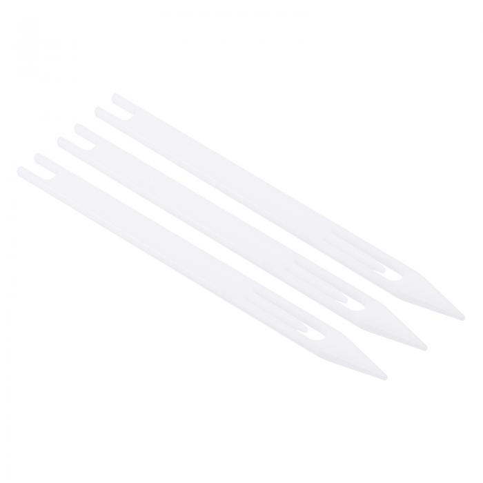 PATIKIL ニードルシャトル 漁網修理ニードル シャトルボビン 3# 123 x 10 x 3.4mm 3本入り プラスチッ..
