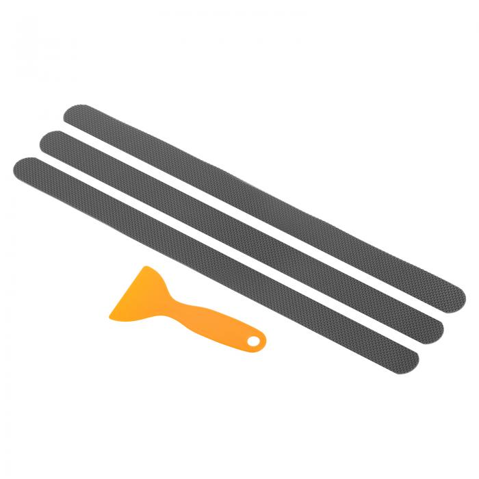 PATIKIL 380 x 20mm 滑り止めグリップテープ 12本 滑り止め牽引ストリップ 四角 スクレーパ付き 階段 ..