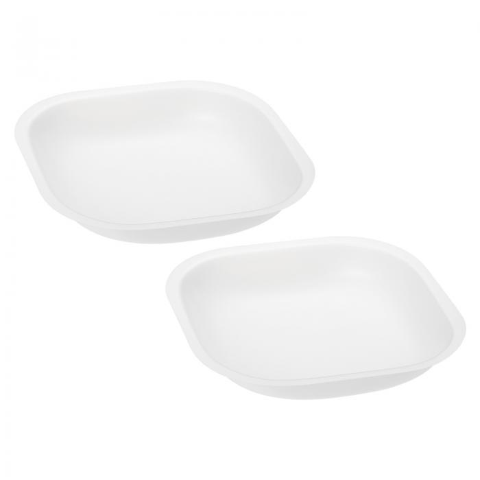 PATIKIL ひし形計量ボート 5個 プラスチック 100mL 大型 使い捨て パウダーディスペンサー 計量混合用 ..