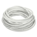 PATIKIL 5 m 18AWG 電線 絶縁 高温耐性 電気 柔軟 シリコンケーブル ランプ ボイラー ヒーター用 ホワイト(3)
