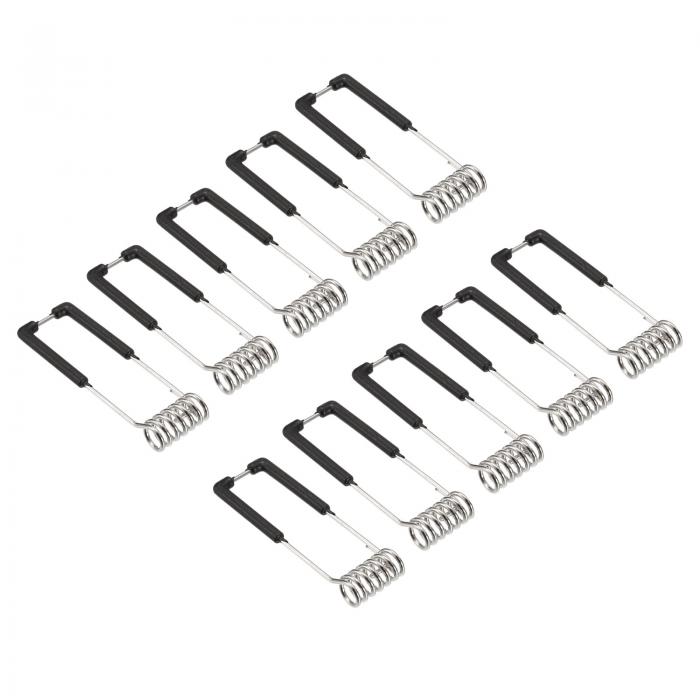 PATIKIL 50x17 mm ダウンライトばねクリップ 20個 発光ダイオード 埋込型照明アクセサリ 固定クランプ シーリングランプ用