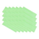 PATIKIL マイクロ繊維清掃布 ソフトスエード カメラレンズ 眼鏡スクリーン用 150 x 150mm グリーン 24本(3)