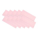 PATIKIL マイクロ繊維清掃布 ソフト カメラレンズ 眼鏡スクリーン用 150 x 150mm ピンク 10本(3)