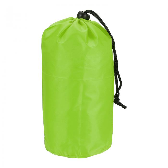 PATIKIL 衣類収納巾着袋 中型 衣類毛布収納袋 ストラップ付き キャンプ旅行用 グリーン