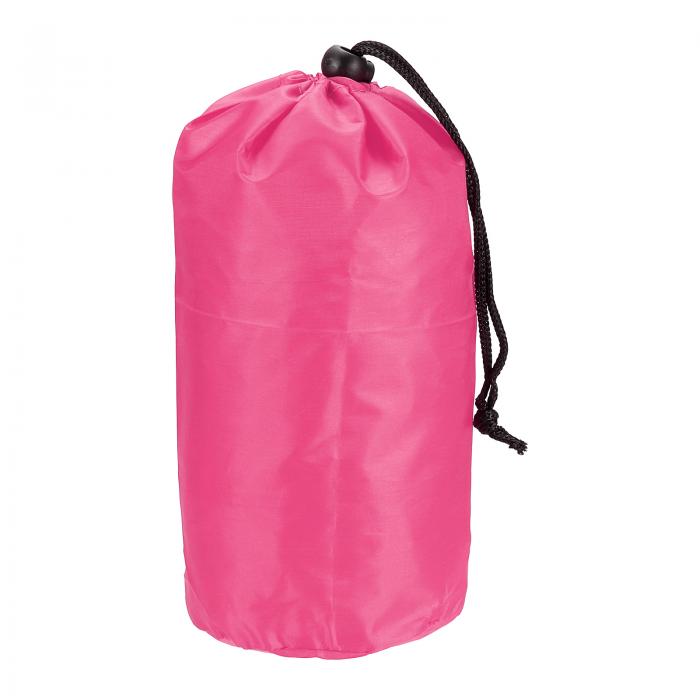 PATIKIL 衣類収納巾着袋 中型 衣類毛布収納袋 ストラップ付き キャンプ旅行用 ピンク