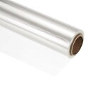 PATIKIL 50M x 0.04mm セロハンラップ 1巻 包装紙 0.02mm厚さ 花かご ギフト用 クリア