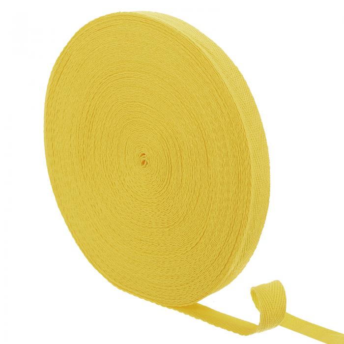 uxcell 23ヤード綿ツイルテープ 1/2"ヘリンボーンウェビングリボンバイアスバインディングテープ 衣類..