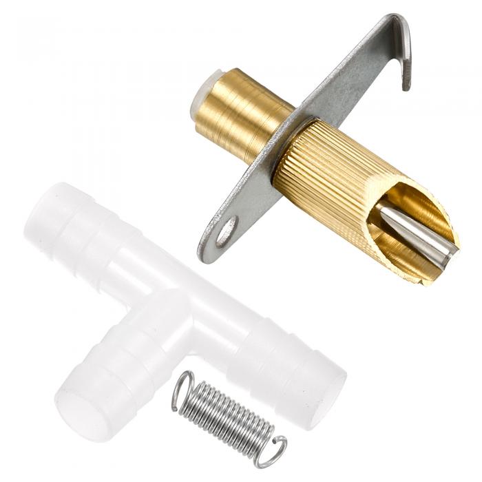 PATIKIL 36.5 x 13.5 mm ウサギ給水器 10セット 自動 家禽ドリンカーフィーダー ダックマウスタイプ 小..