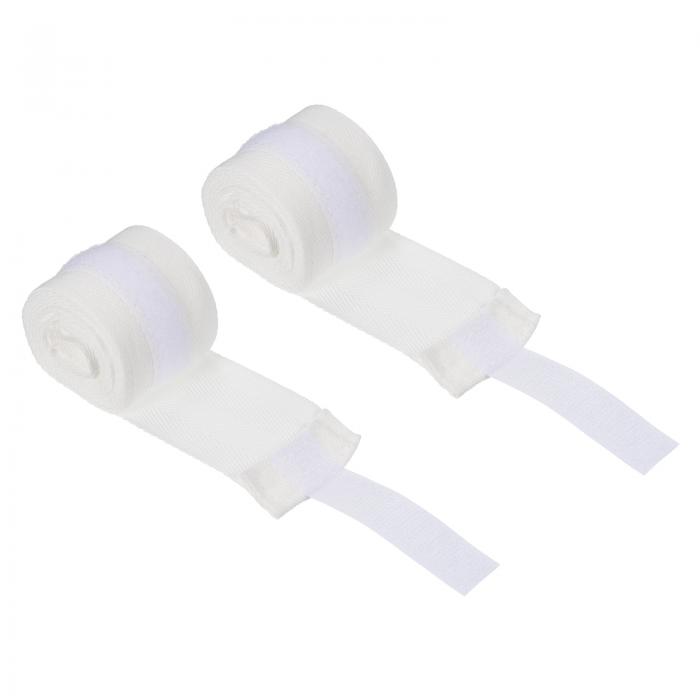 PATIKIL ボクシングハンドラップ 2個 250 cm長さ 格闘技拳包帯 ムエタイ キックボクシング用 ホワイト