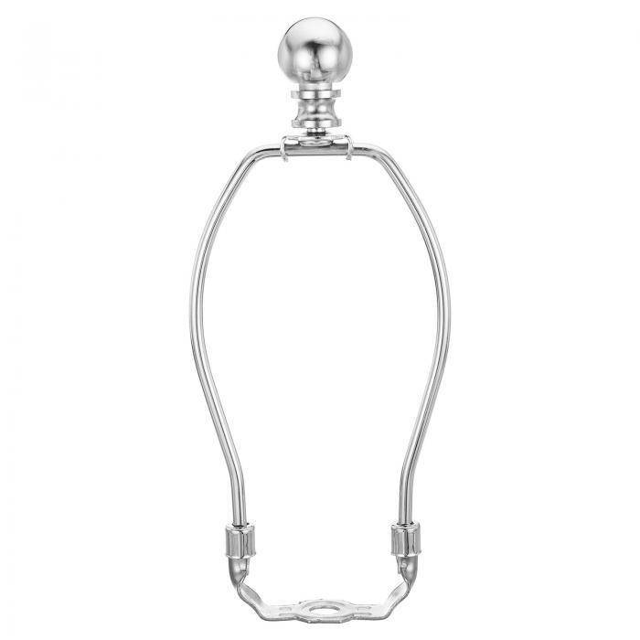 PATIKIL 165 mm ランプハープキット フィニアル付き 1セット 着脱式ランプシェードブラケットホルダー ..