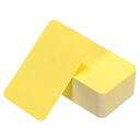 PATIKIL 90 x 54 mm ブランクペーパービジネスカード 100個 スモール 索引フラッシュカード メッセージノートカード DIYギフトスクラップブ...