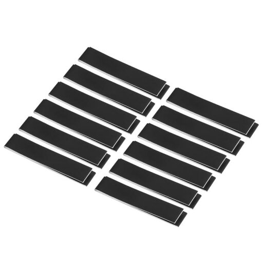PATIKIL 25 x 1.7 cm ラケットガードテープ ラケットフレームステッカー ラケットグリップステッカー 12巻 PU 厚く 耐摩耗性 ブラック PATIKIL 25 x 1.7 cm ラケットガードテープ ラケットフレームステッカー ラケットグリップステッカー 12巻 PU 厚く 耐摩耗性 ブラック