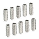 PATIKIL M3x8mm グラブネジ グラブスクリュー 10個入り メトリック 六角ソケットヘッド ナイロン カップポイント セットねじ ヘックスドライブハ...