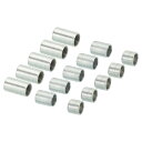 PATIKIL M12-M10ねじ アダプタスリーブレデューシングナット 1セット 10/15/20 mmねじ変換ナット ねじ付きチューブカプラーコネクターパイ...