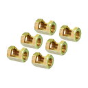 PATIKIL 1/8IP-M12x1 mm 六角カップリングナット 6個 メスねじコネクタ 25 mm 六角スリーブ ナットロッド バースタッドチューブ ジョイントアダプターハードウェア ランプ修理用(3)
