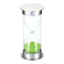 PATIKIL 40ミニッツサンドタイマー サンディクロック プラスチックカバー付き カウントダウン砂時計 ゲーム キッチン パーティー記念品 DIY装飾用 グリーンサンズ