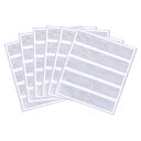 PATIKIL 反射テープ 反射フィルム 安全警告ステッカー 30in6セット 115 x 25mm 防水 自己粘着 高視認性 安全警告 バックパック自転車ヘル...
