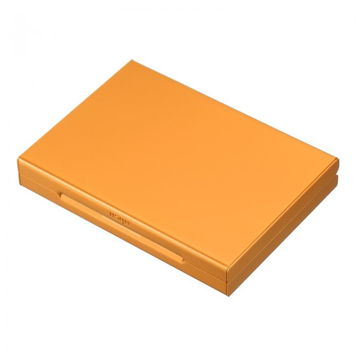 PATIKIL アルミニウム 財布クレジットカードホルダー 6スロット 男性 女性 RFID 金属ボックス ハードプロテクターケース 名刺IDカード用 ゴールド