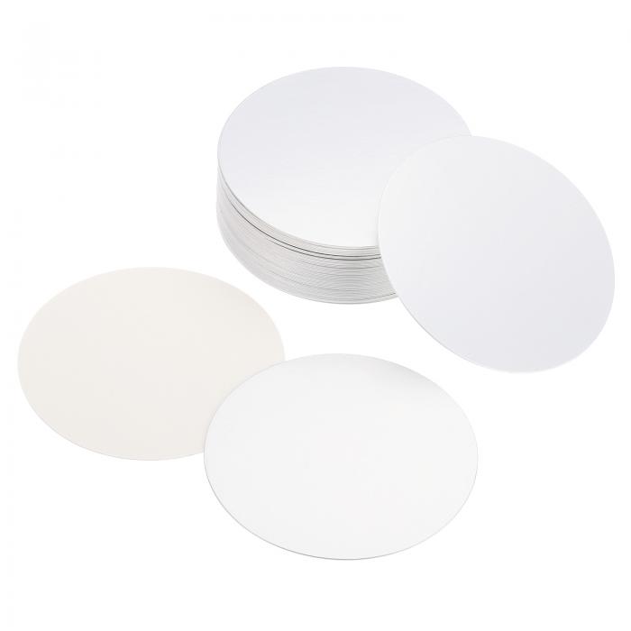 PATIKIL 78mm アルミホイルキャップライナー 50個 改ざん防止 誘導ヒートシーラー シーリングライナー ..