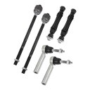 X AUTOHAUX シボレーに対応シルバラード1500サバーバンタホ用6個フロントサスペンションキットインナーアウターラックエンドフロントスウェイバーリンク