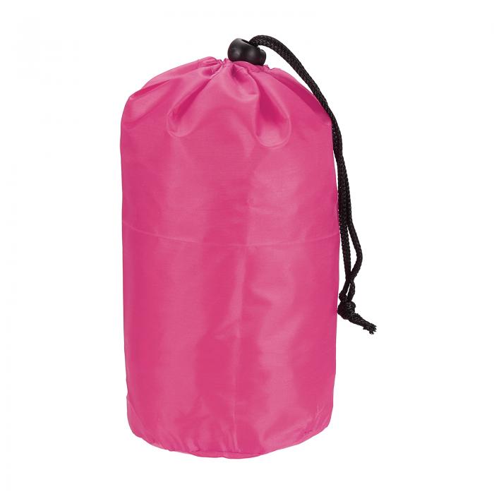 PATIKIL 衣類収納巾着袋 小型 衣類毛布収納袋 ストラップ付き キャンプ旅行用 ピンク