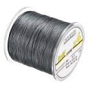 PATIKIL 300M 編組釣り糸 4ストランド 50LB PE 編組線 耐摩耗性 ゼロストレッチ 塩水または淡水用 グレー