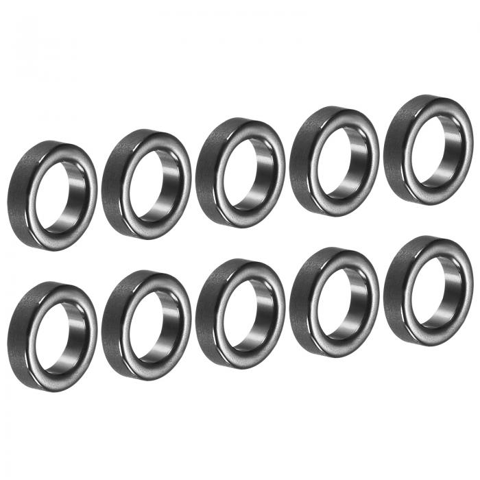 PATIKIL 5mm セラミックガイドリング 20個 釣り竿修理キット 淡水塩水釣り用 ブラック