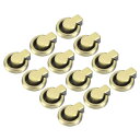 uxcell ボールスタッドリベット 12個 リベットスタッドスクリューボールポストヘッドボタン Dリング付き 財布チェーンコネクターDIYアートレザークラフト...