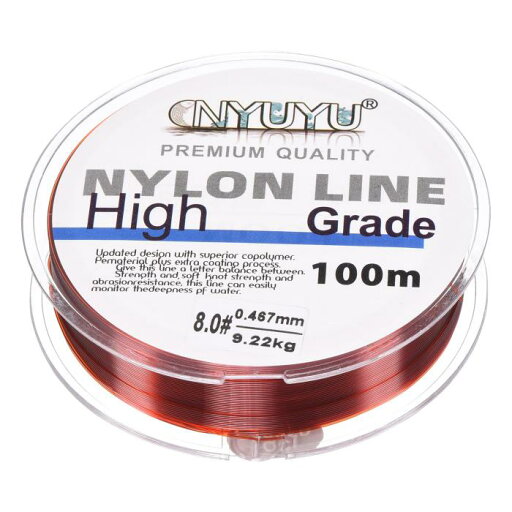 PATIKIL 100M ナイロン釣り糸 9.22kg モノフィラメント弦線 フルオロカーボンコーティング DIY クラフト 吊り飾り用 ワインレッド PATIKIL 100M ナイロン釣り糸 9.22kg モノフィラメント弦線 フルオロカーボンコーティング DIY クラフト 吊り飾り用 ワインレッド
