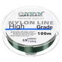 PATIKIL 100M ナイロン釣り糸 7.02kg モノフィラメント弦線 フルオロカーボンコーティング DIY クラフト 吊り飾り用 ダークグリーン