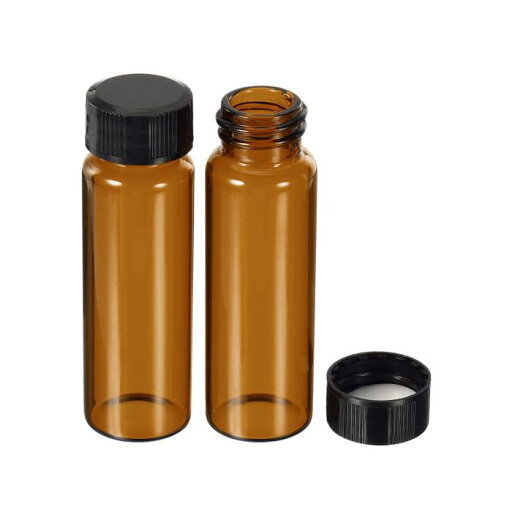 PATIKIL 15mL メディアボトル 20本入り ラウンド ガラス保存瓶 プラスチックネジキャップ ラボホーム用 ブラウン PATIKIL 15mL メディアボトル 20本入り ラウンド ガラス保存瓶 プラスチックネジキャップ ラボホーム用 ブラウン