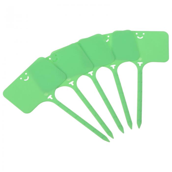 PATIKIL 植物ラベル 100個 PP ハンギングスティックタイプ マーカータグ 屋外 屋内 ガーデン用 グリーン