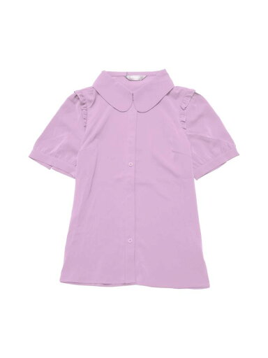 Allegra K ブラウス レディース 半袖 シフオンブラウス 襟付き シャツ オフィス カジュアル トップス 着痩せ おしゃれ 通勤 OL ピンク L Allegra K ブラウス レディース 半袖 シフオンブラウス 襟付き シャツ オフィス カジュアル トップス 着痩せ おしゃれ 通勤 OL ピンク L