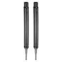 uxcell 超ロング中空ソケット 13 mm x 200 mm ディープウェルインパクトナットドライバー 六角シャンクパワードリルアダプター 2個