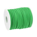 uxcell スエードコード 45 M 2.6 mm フラット レザー 糸ひも 財布 ハンドバッグ 靴ひも DIY工芸品 ブレスレット作り用 ダークグリーン 1...