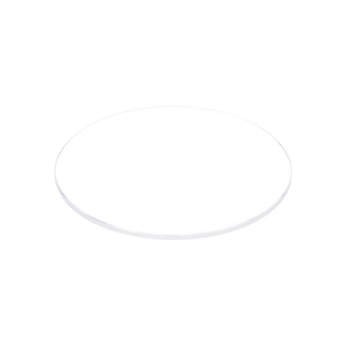 uxcell 時計クリアクリスタルレンズガラス　25.5mm直径　0.8mm厚さ　ラウンドフラット　ミネラル高透過率　時計ガラス交換部品　時計修理用